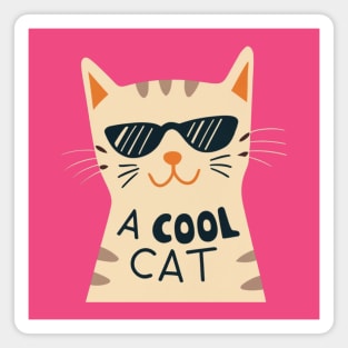 Cool cat Magnet